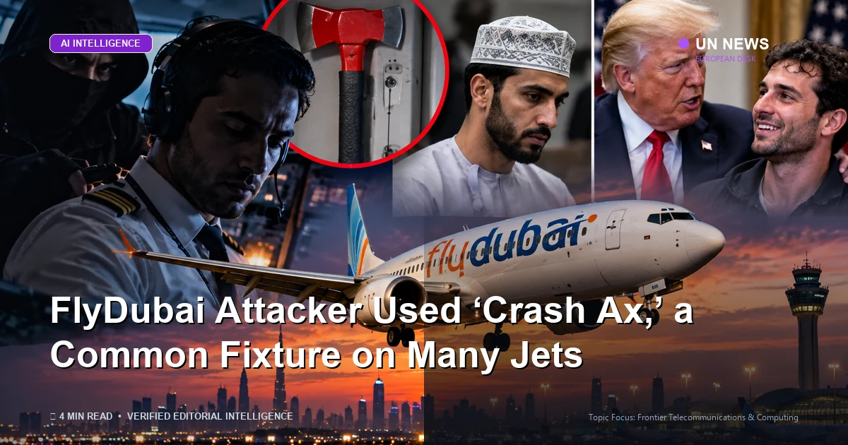World News editorial coverage: FlyDubai Attacker Used ‘Crash Ax,’ a Common Fixture on Many Jets