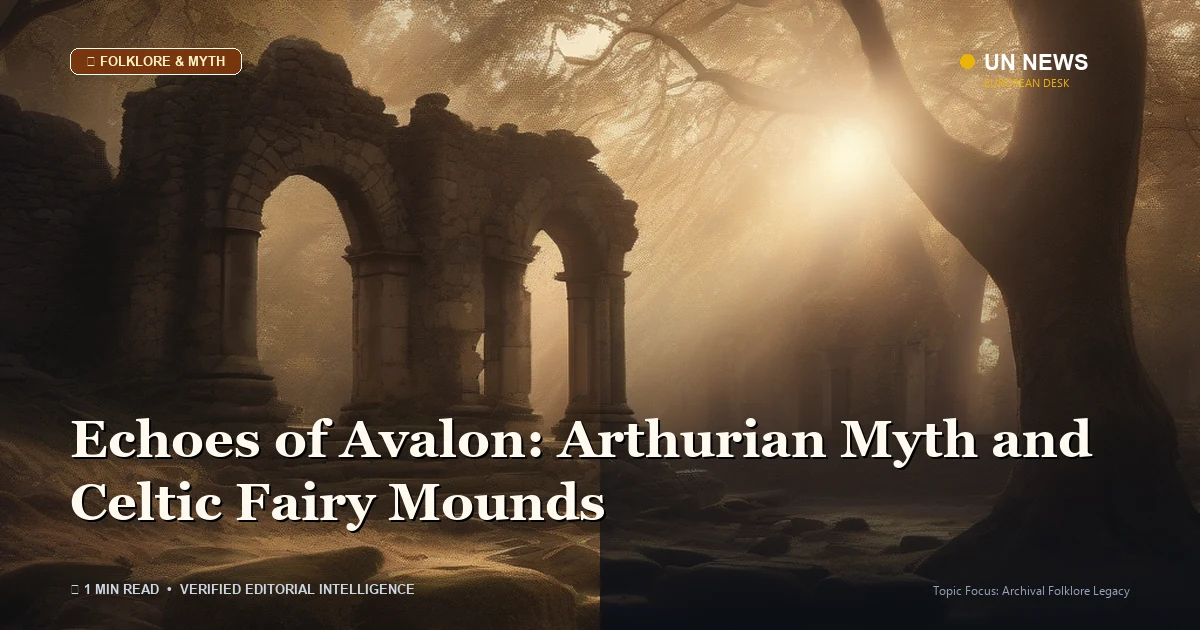 Echoes of Avalon: Arthurian Myth and Celtic Fairy Mounds