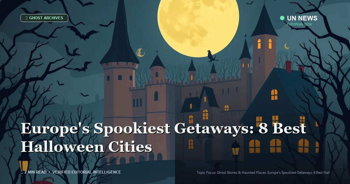 Europe's Spookiest Getaways: 8 Best Halloween Cities