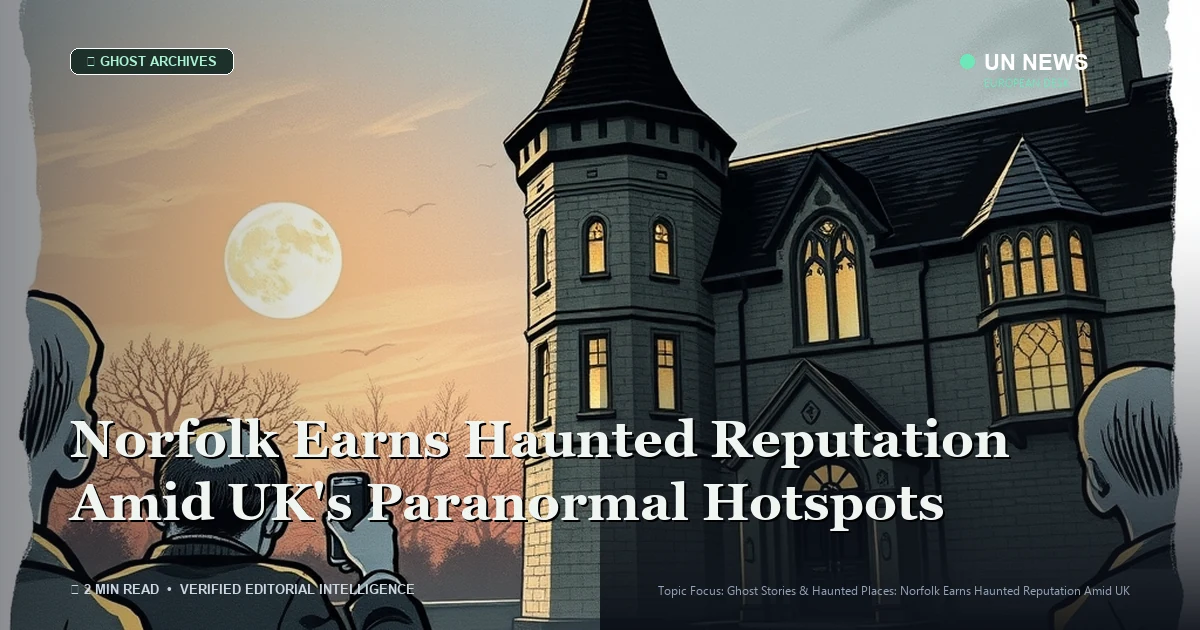 Norfolk Earns Haunted Reputation Amid UK's Paranormal Hotspots