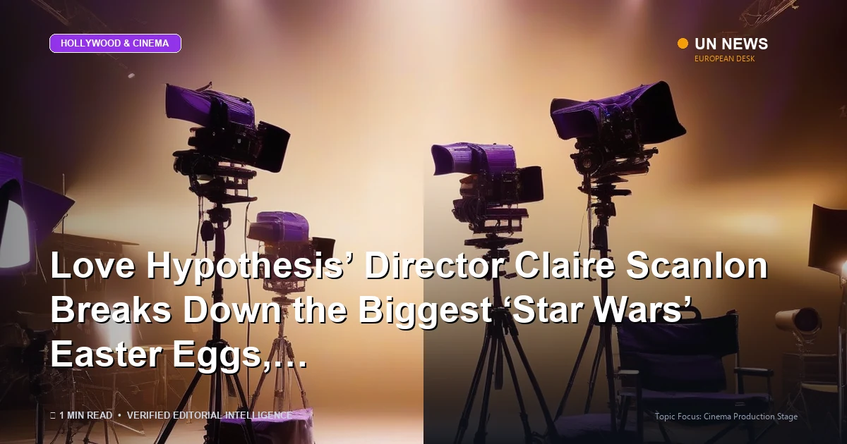 Illustration representing ‘Love Hypothesis’ Director Claire Scanlon Breaks Down the Biggest ‘Star Wars’ Ea