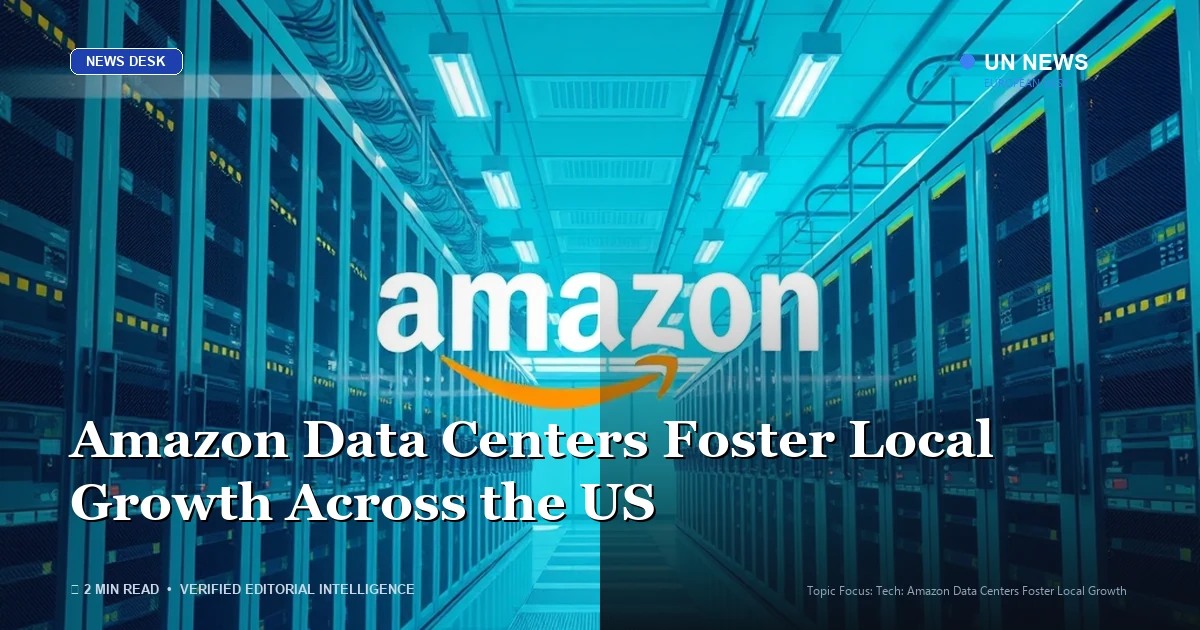 Amazon Data Centers Foster Local Growth Across the US