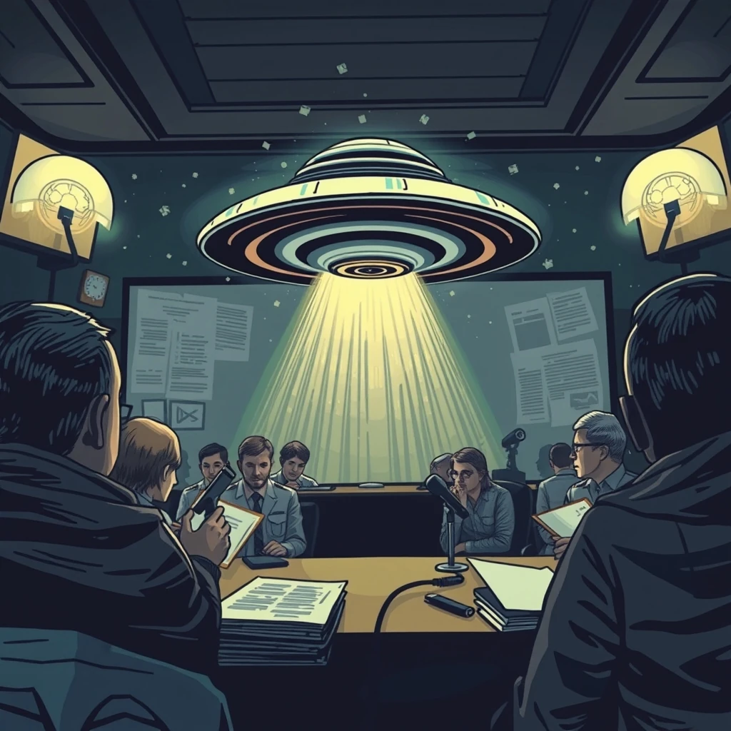 The Enigma of United States UFO files: Documented Records, Lost Clues & Unresolved Questions