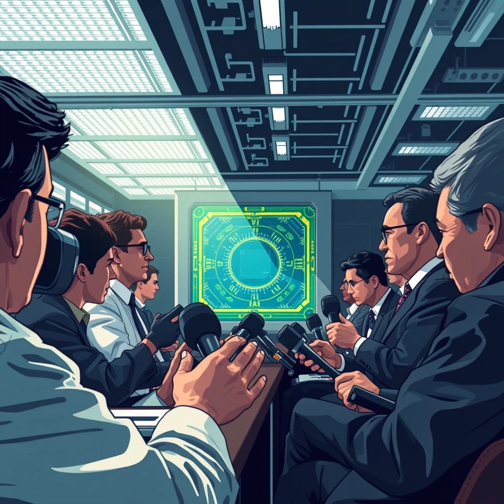 Editorial illustration representing Inside EUV lithography: An In-Depth Scientific & Systemic Breakdown