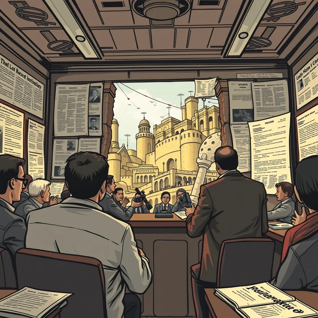 Editorial presentation of Lost city